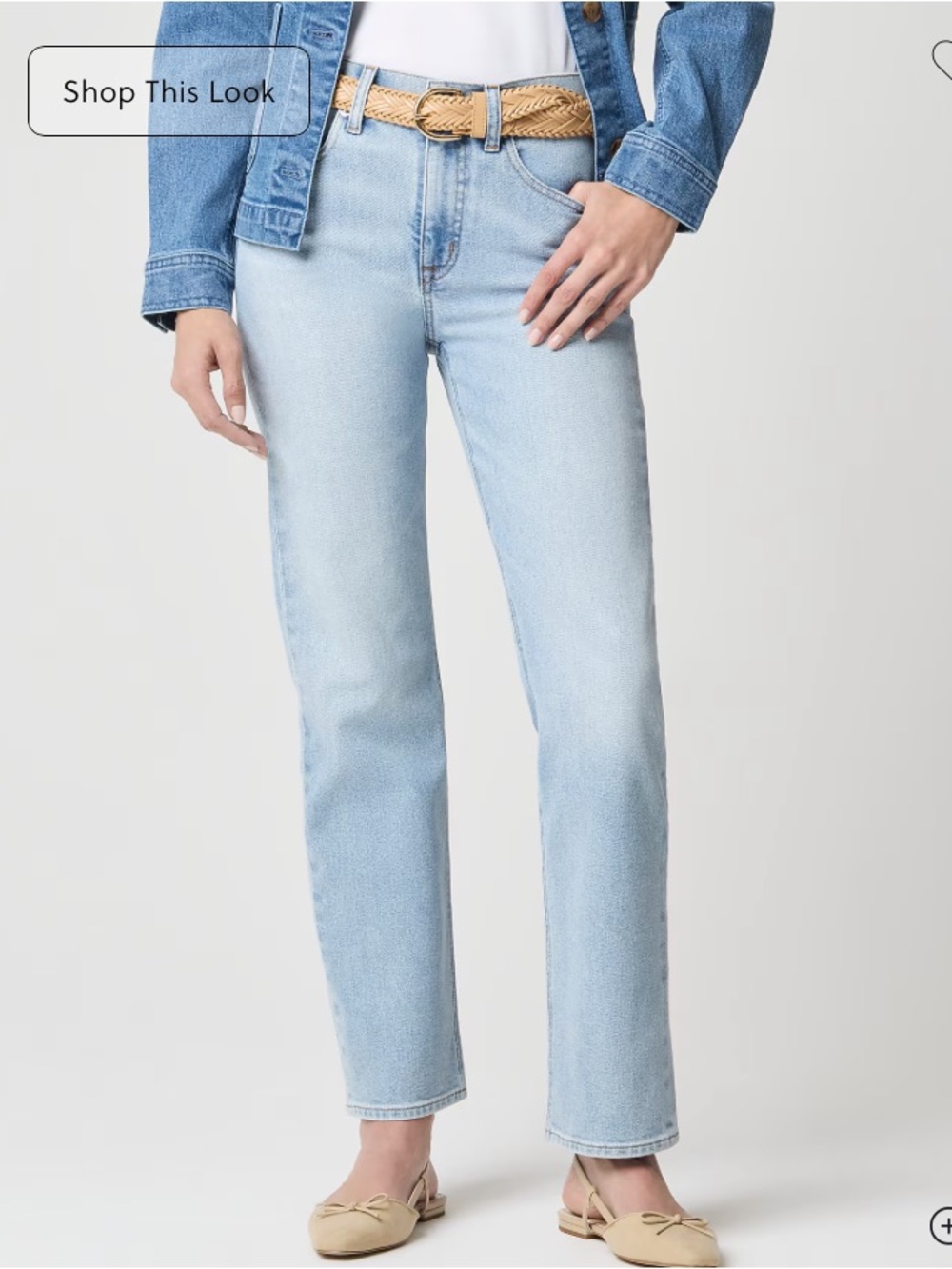 J. Crew Light Blue Straight Leg Jeans